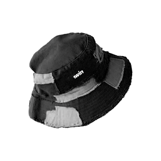 1Win Panama Hat Black/Grey