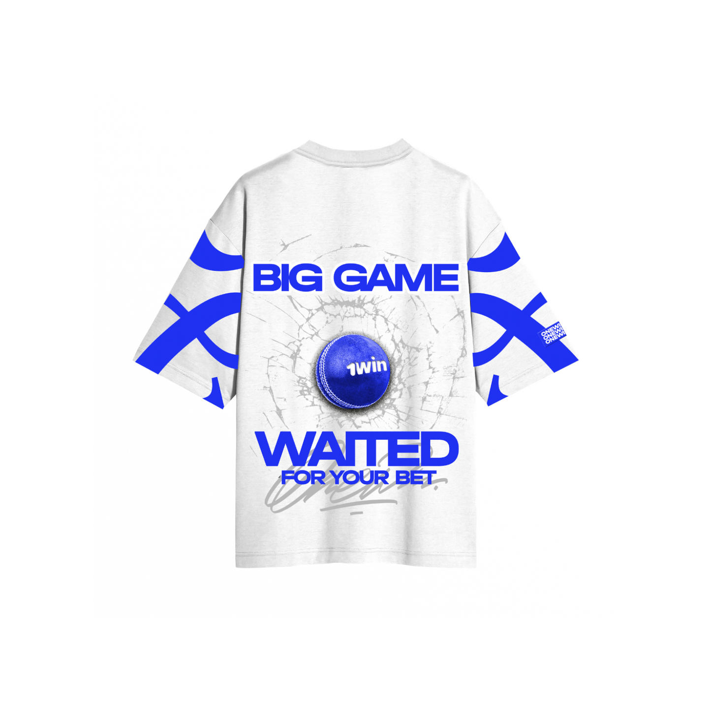 1Win Big Game T-Shirt White