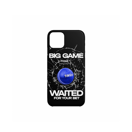 1Win Big Game Phone Case Black